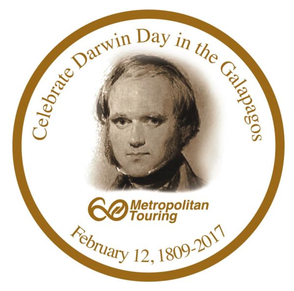 Celebration of Charles Darwin Day in the Galapagos Islands.