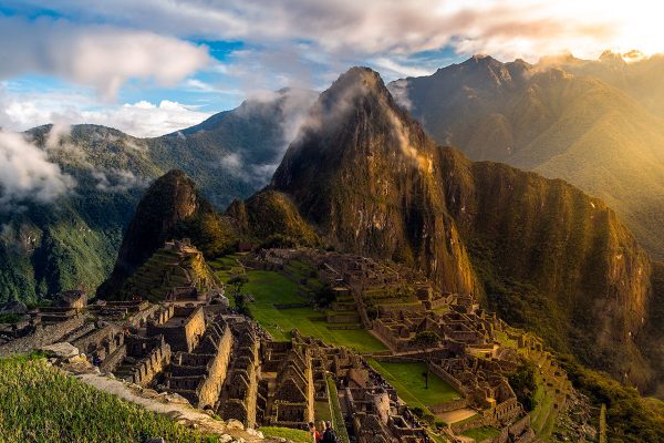 Machu Picchu Citadel in the afternoon