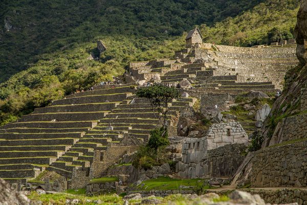 Ollantaytambo Fortress in Sacred Valley, Peru